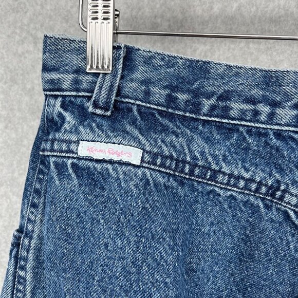 Vtg Kenny Rogers Bareback Jeans Size 29 Denim High Rise Western Lady Embroidered - Picture 8 of 14